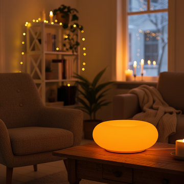 Lummero Pebble Lamp | Dimmable LED Mood Light | Touch Sensor | USB